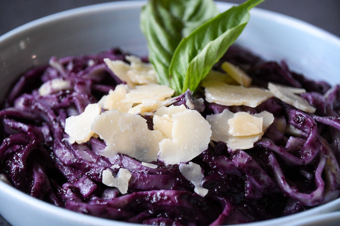 Wild Blueberry Tagliatelle