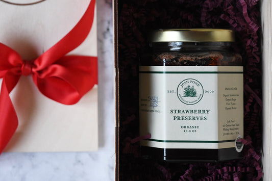 Returning Soon: Small Gift Crate - Organic Strawberry Preserves