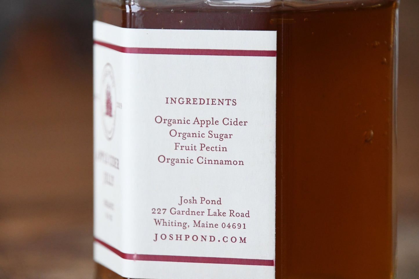 Returning Soon: Organic Apple Cider Jelly