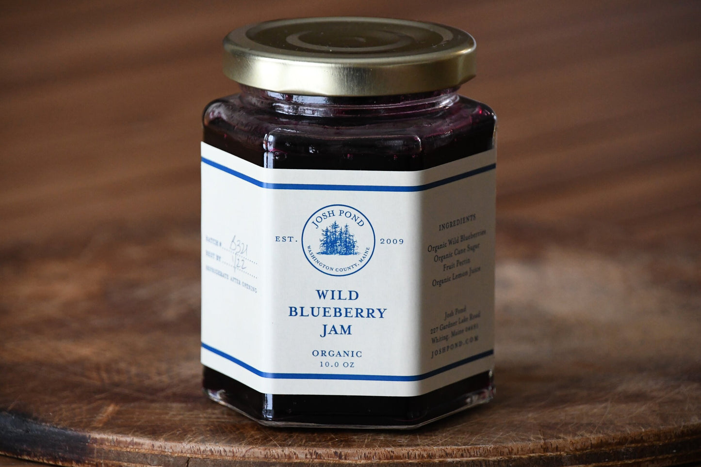 Returning Soon: Organic Wild Blueberry Jam