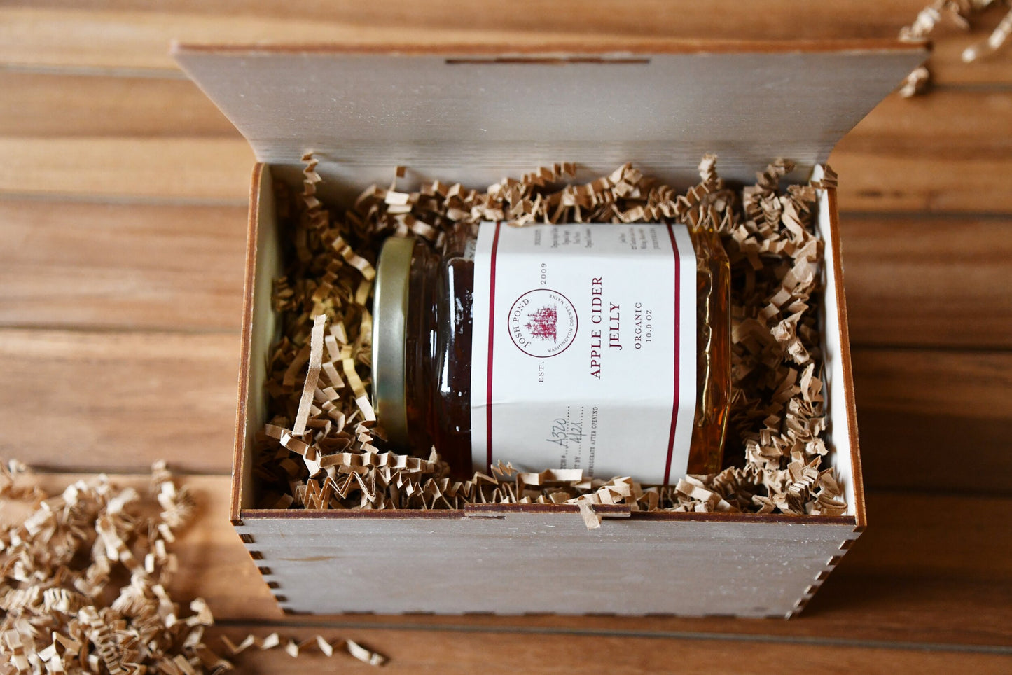 Returning Soon: Small Gift Crate - Organic Apple Cider Jelly