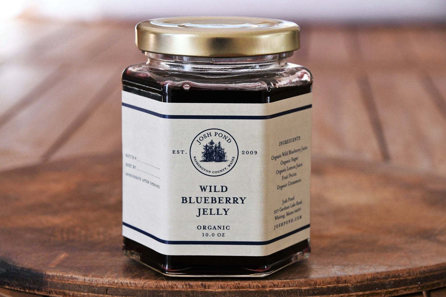 Organic Wild Blueberry Jelly