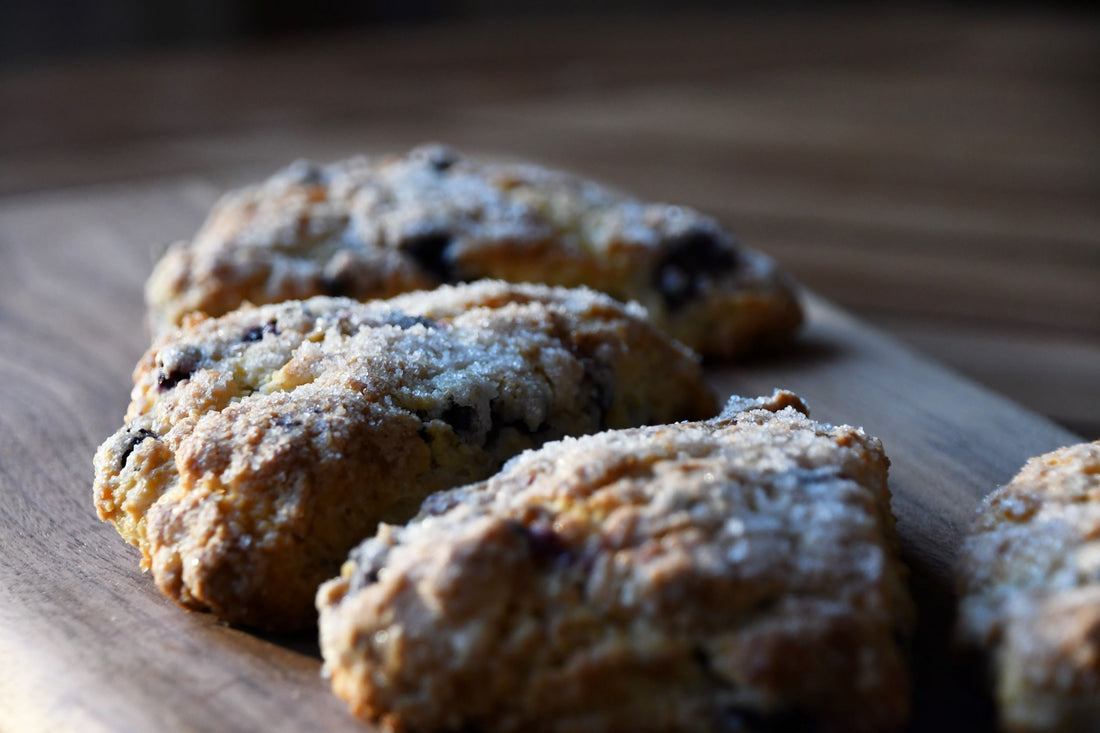 Wild Blueberry Scones