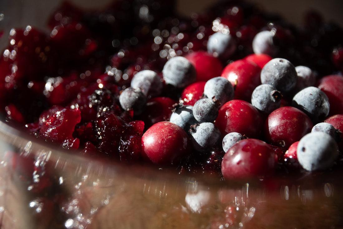 Wild Blueberry Cabernet Cranberry Sauce