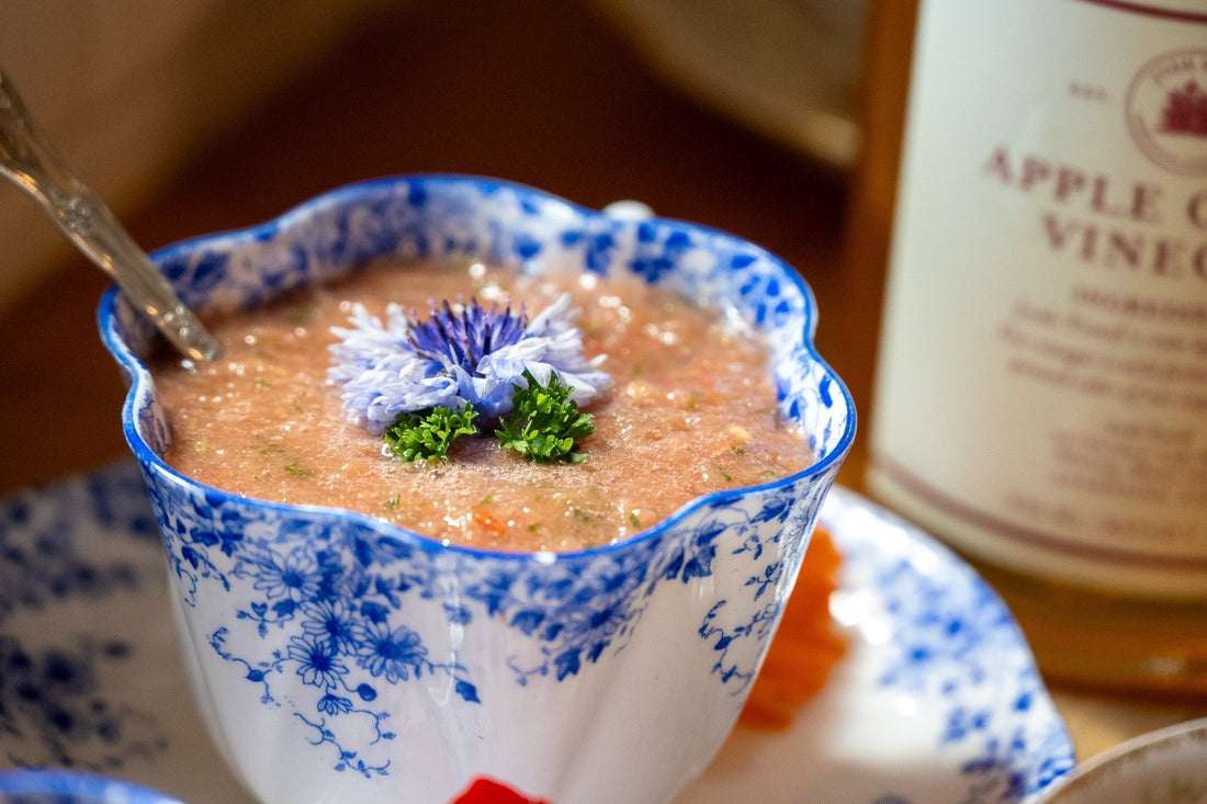 Apple Cider Vinegar Gazpacho