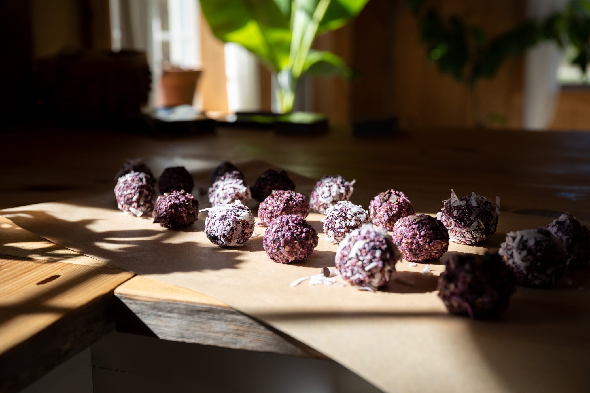 Wild Blueberry Bliss Balls