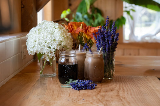 Wild Blueberry Lavender Simple Syrup