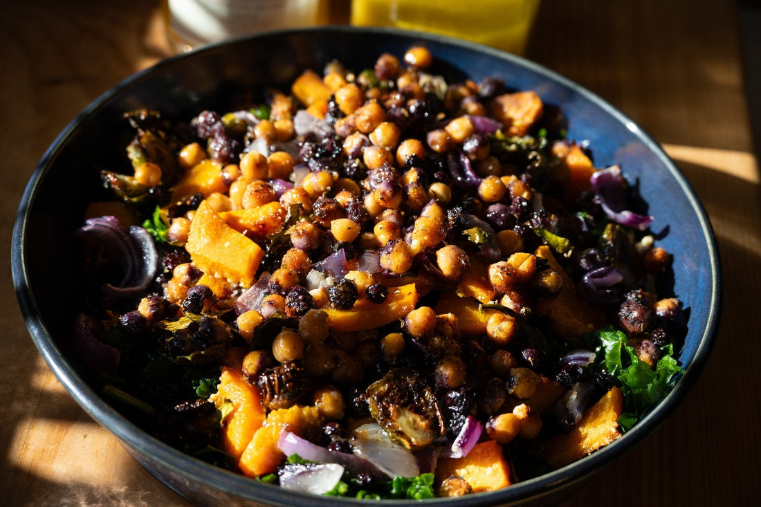 Autumn Nourish Bowl / Roasted Wild Bueberries