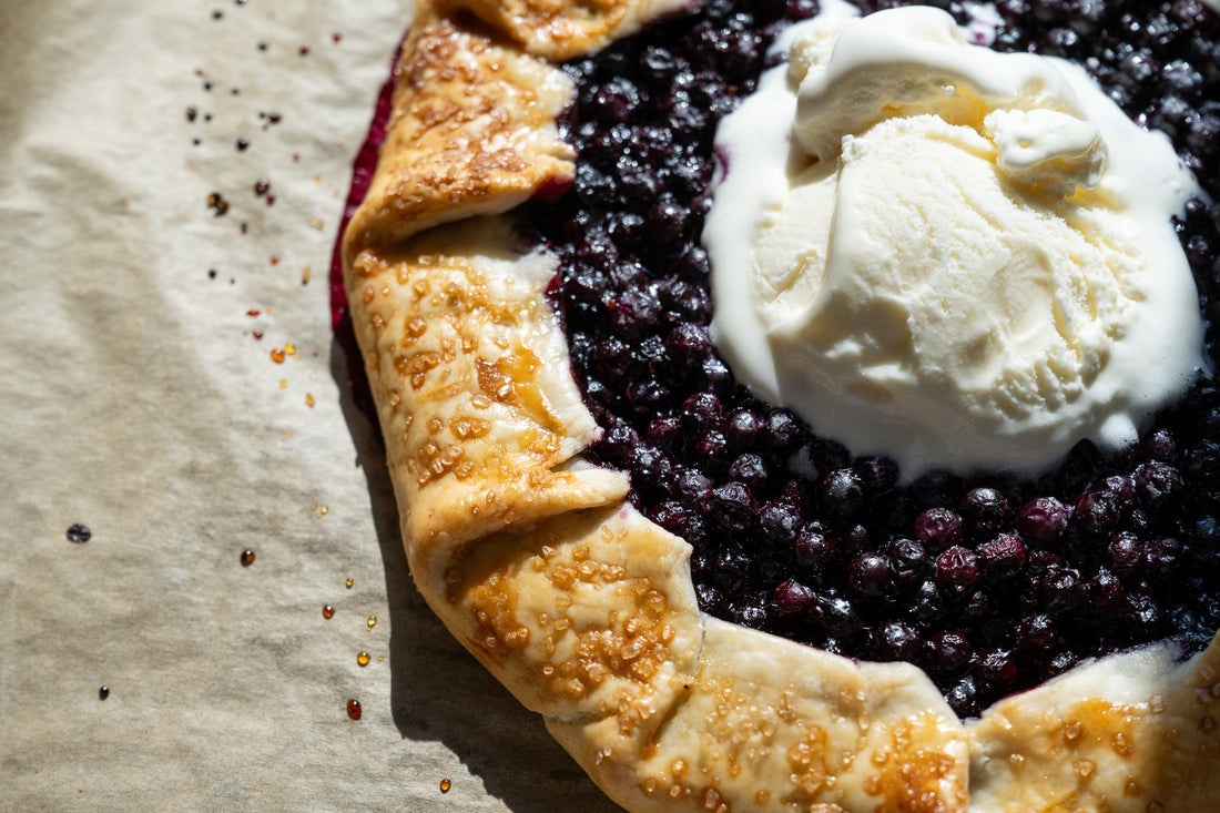 Wild Blueberry Galette