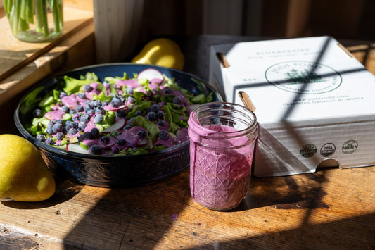 Wild Blueberry Tahini Dressing