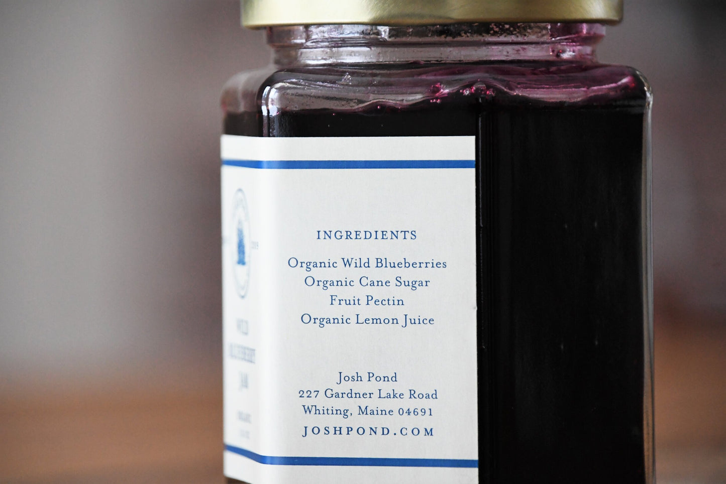 Organic Wild Blueberry Jam
