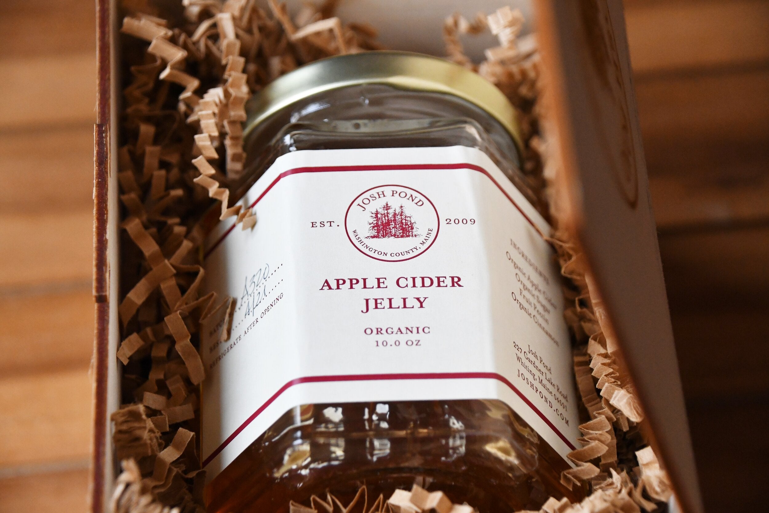 Small Gift Crate - Organic Apple Cider Jelly